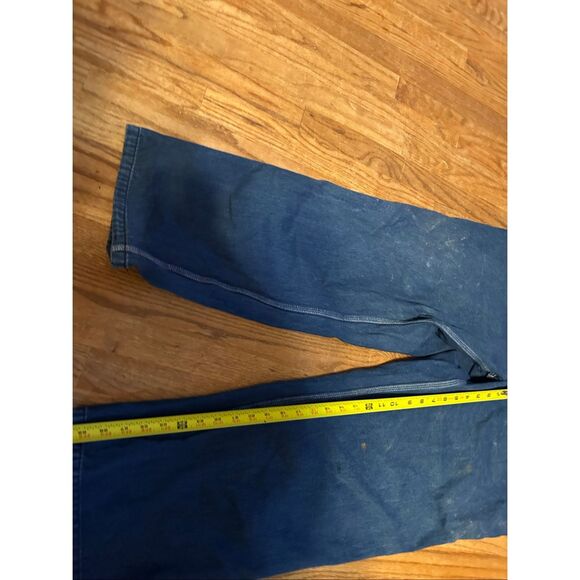 Big Smith 2021 carpenter denim overalls 44x30 rn#15220 - Picture 7 of 9